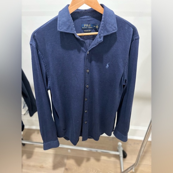 Polo Ralph Lauren Other - Polo by Ralph Lauren Men's Deep Blue Button Down Shirt SUPER SOFT 100% cotton